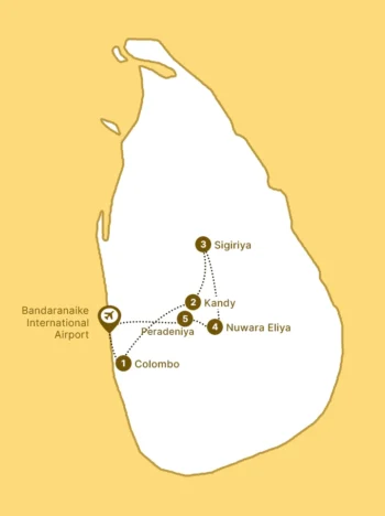 Map 05D Sri Lanka Discovery Tour Map 05D Sri Lanka Discovery Tour