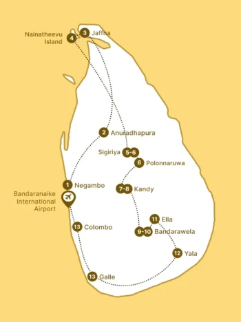 Sri Lanka Cultural, Heritage & Wildlife Journey – 14 Days Sri Lanka Cultural, Heritage & Wildlife Journey – 14 Days